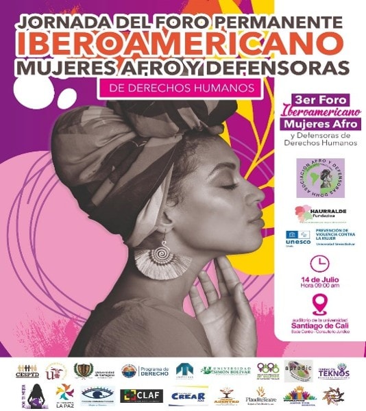 Jornada del III Foro Permanente de Mujeres Afro y Defensoras de DDHH — Cali — foto 1